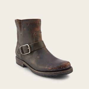 FRYE VERONICA ANKLE BOOTS BROWN DISTRESSED EUC size 7